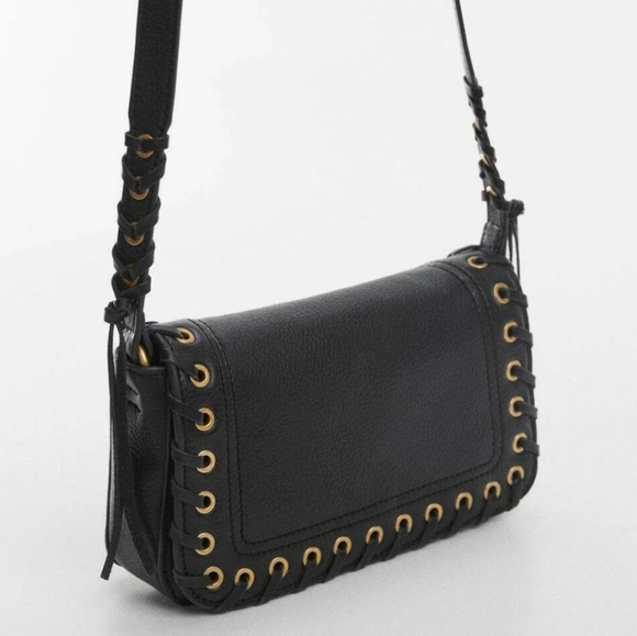 MNG Nicol Leather Crossbody Purse - Picture 5 of 9